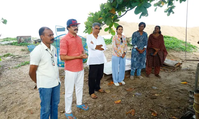 Organisers and guests at the event