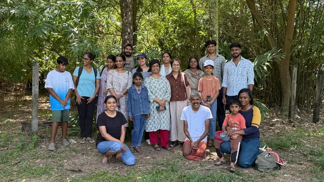 Group photo of participants after the mangrove walk